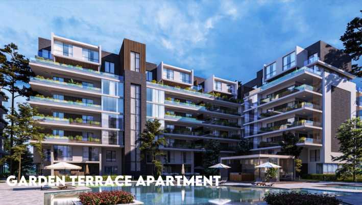 Garden Terrace Apartment-The Park part1-BOSCO-Villas-Misr Italia- New Capital