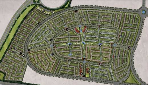 Master Plan-Lavista City-New Capital-Egypt