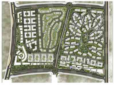 The Vues-Master Plan-Bloomfields-Mostakbel City-New Cairo