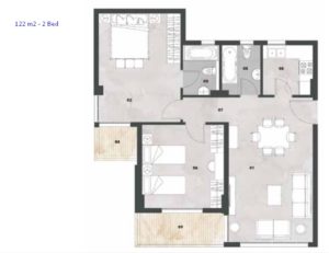 B2 Building-122 m2-Part 03-Vinci-New Capital-Misr Italia