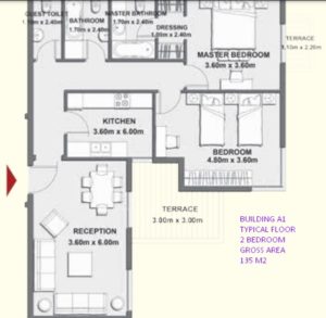 BUILDING A1-2Bed-135 m2-part 02-IL BOSCO-Apartments -Misr Italia- New Capita
