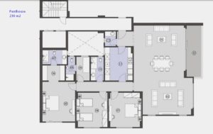 Penthouse 230 m2-Part 03-Patio Oro-Lavista-New Cairo