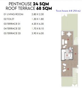 Town House 4B-258 m2-part 4-IL BOSCO-Villas-Misr Italia- New Capital