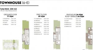 Town House 6E-254 m2-part 1-IL BOSCO-Villas-Misr Italia- New Capital