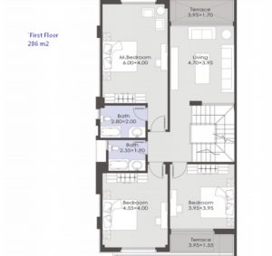 Twin House-286 m2-Part 03-Lavista City-New Capital-Egypt