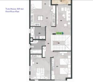 Twin House-309 m2-Part 05-Vinci-New Capital-Misr Italia (2)