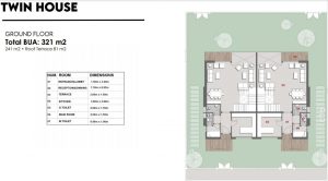 Twin House-321 m2-part 1-IL BOSCO-Villas-Misr Italia- New Capital