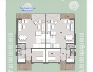Twin House-321 m2-part 3-IL BOSCO-Villas-Misr Italia- New Capital