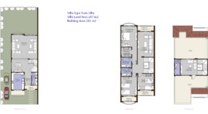 Twin Villa-297 m2-Part 01-EL-Patio-Al-Sherouk City-Lavista-Egypt