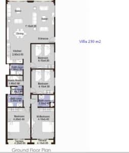 Villa-230 m2-part 02-Ras El Hikma- North Coast-Lavista