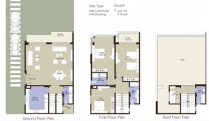 Villa Quadr-222 m2-Part 01-EL Patio-Lavista-Zayed-Egypt