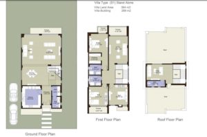 Villa Standalone(S1)-364 m2-Part 01-EL Patio-Lavista-Zayed-Egypt