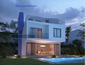 Villa Pinthouse A- 220 m2 - ISLA- Il Monunt Galala-Tatweer Misr