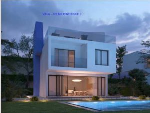 Villa Pinthouse C- 220 m2 - ISLA- Il Monunt Galala-Tatweer Misr