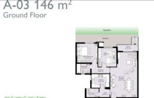 Apartment 146 m2-Part 01-Bleu Vert-New Capital-SED