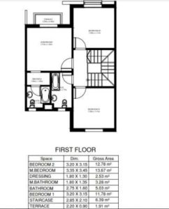 TownHouse 150 m2-part 04-CRETE ISLANDS MOUNTAIN VIEW RAS EL HIKMA