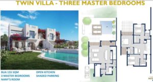 Twin Villa 155 m2-Part 01-Rhodes-MOUNTAIN VIEW RAS EL HIKMA